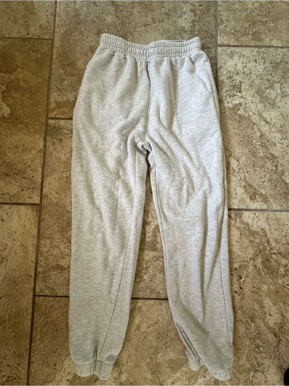 Elevated faith  Grey Classic Fleece Jogger Pants